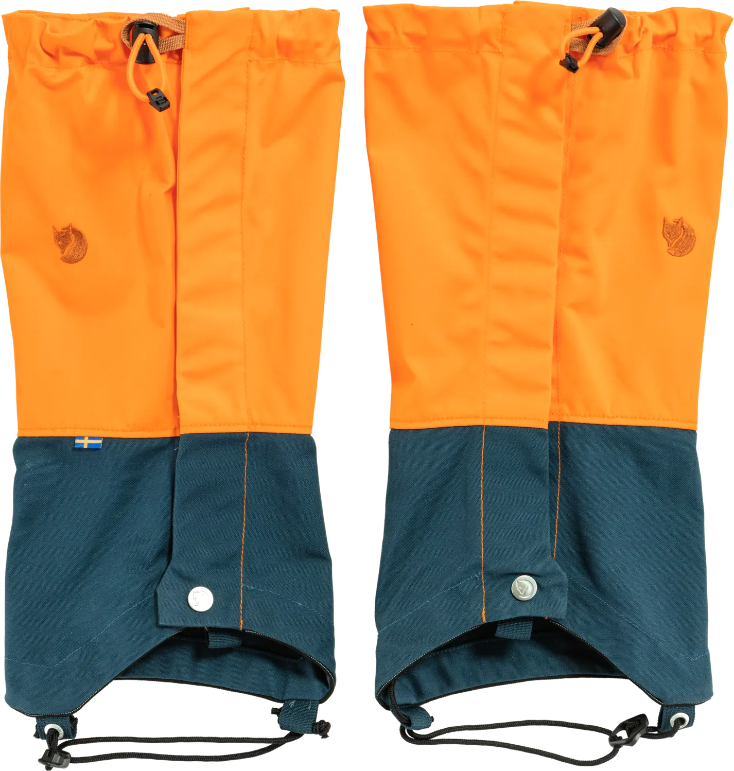 Fjällräven Singi X-Gaiters, Field Orange-Mountain Blue, S/M Fjällräven Singi X-Gaiters, Field Orange-Mountain Blue, S/M