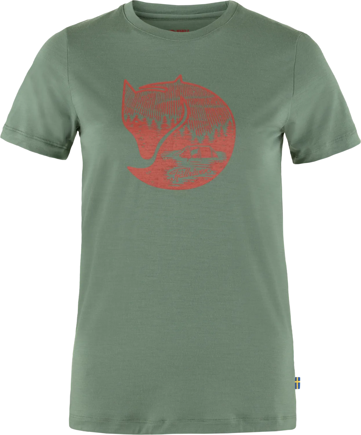Fjällräven Women's Abisko Wool Fox Short Sleeve Fjällräven Women's Abisko Wool Fox Short Sleeve