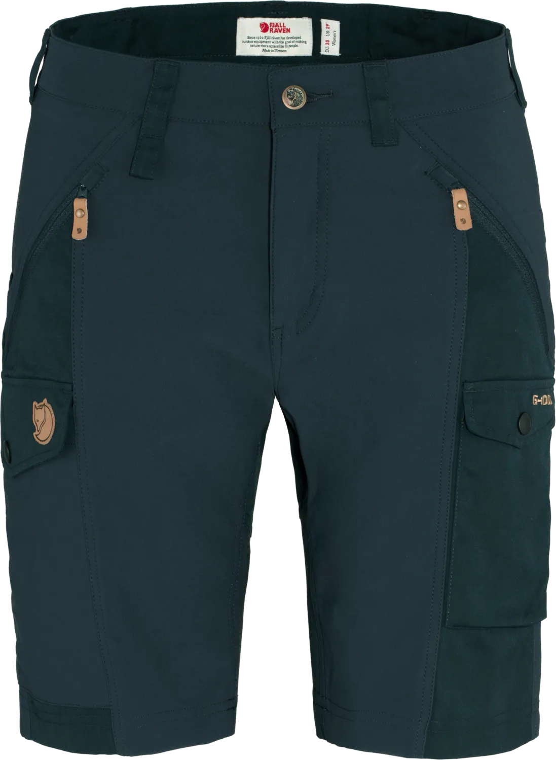 Fjällräven Women's Nikka Shorts Curved Fjällräven Women's Nikka Shorts Curved