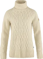 Fjällräven Women's Övik Cable Knit Roller Neck Fjällräven Women's Övik Cable Knit Roller Neck