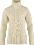 Fjällräven Women's Övik Cable Knit Roller Neck