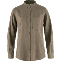 Fjällräven Women's Övik Hemp Shirt Long Sleeve Fjällräven Women's Övik Hemp Shirt Long Sleeve