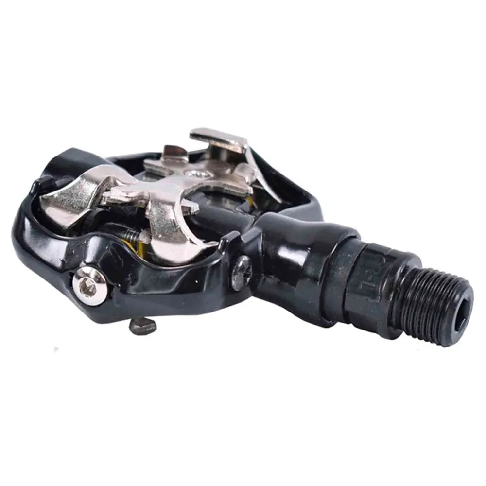 FLR Xc-313 Spd Cykelpedaler, Black / silver, One Size