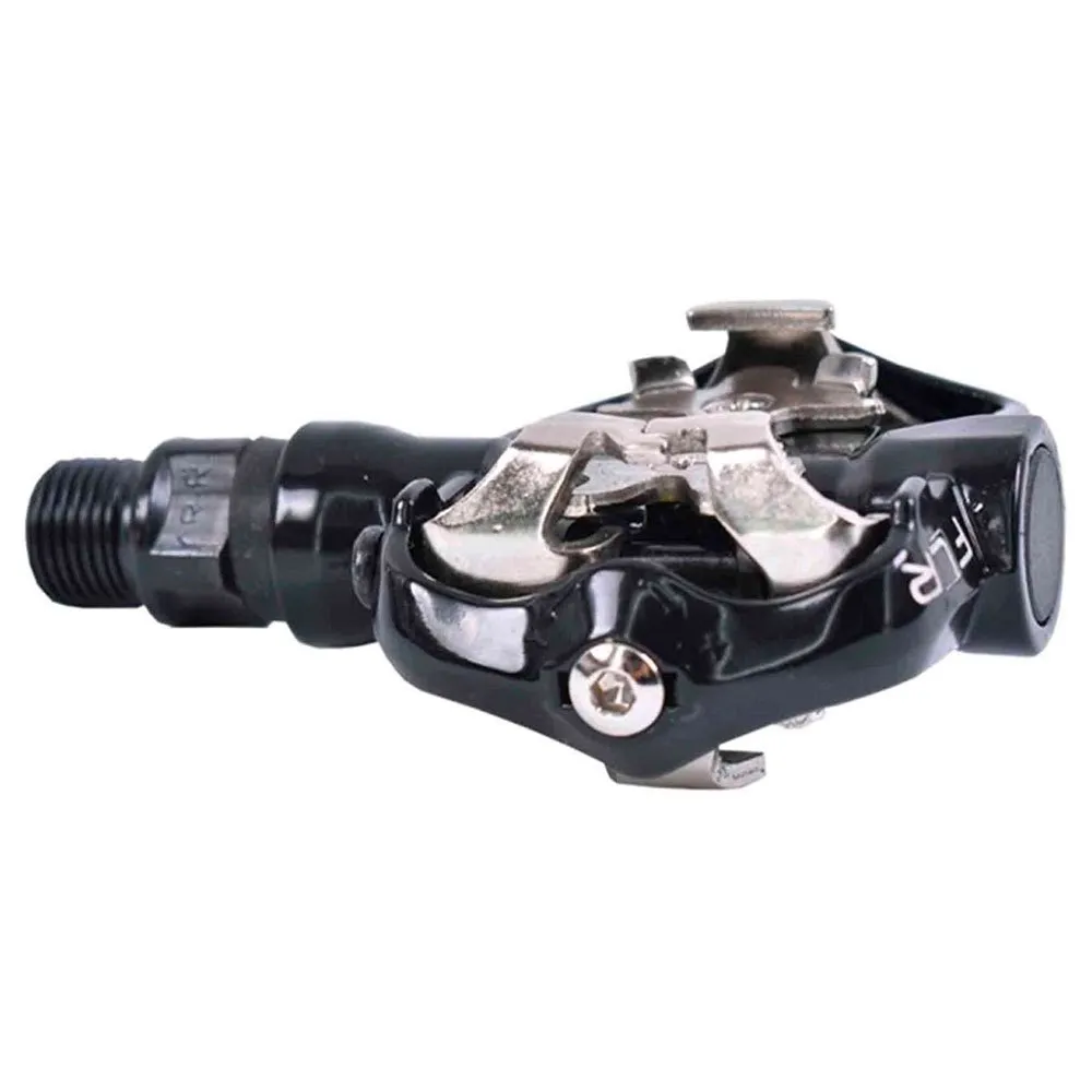 FLR Xc-313 Spd Cykelpedaler, Black / silver, One Size