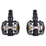 FLR Xc-313 Spd Cykelpedaler, Black / silver, One Size