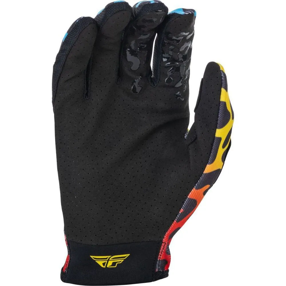 Fly Racing Lite Se Exotic Handskar, Red / yellow / blue