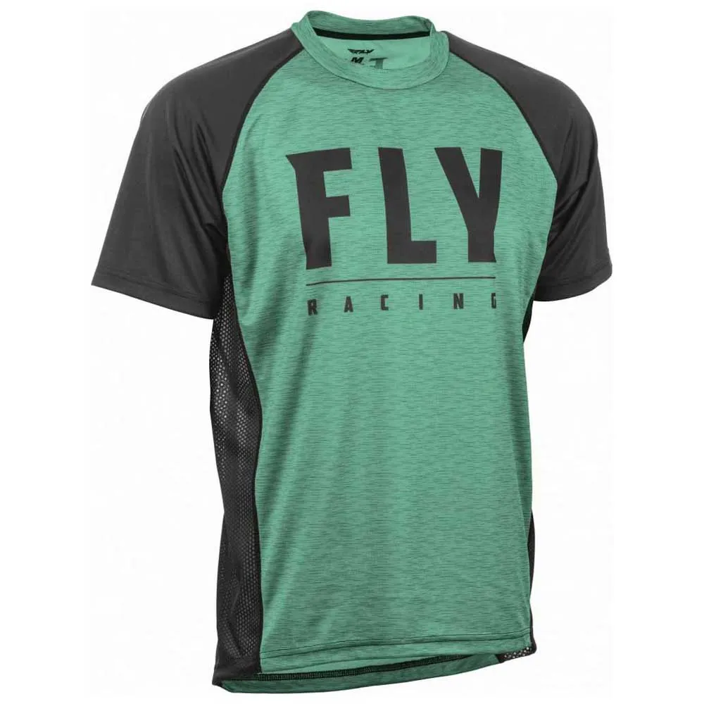 Fly Racing Super D Kortärmad Endurotröja, Chinese sage / black, XL