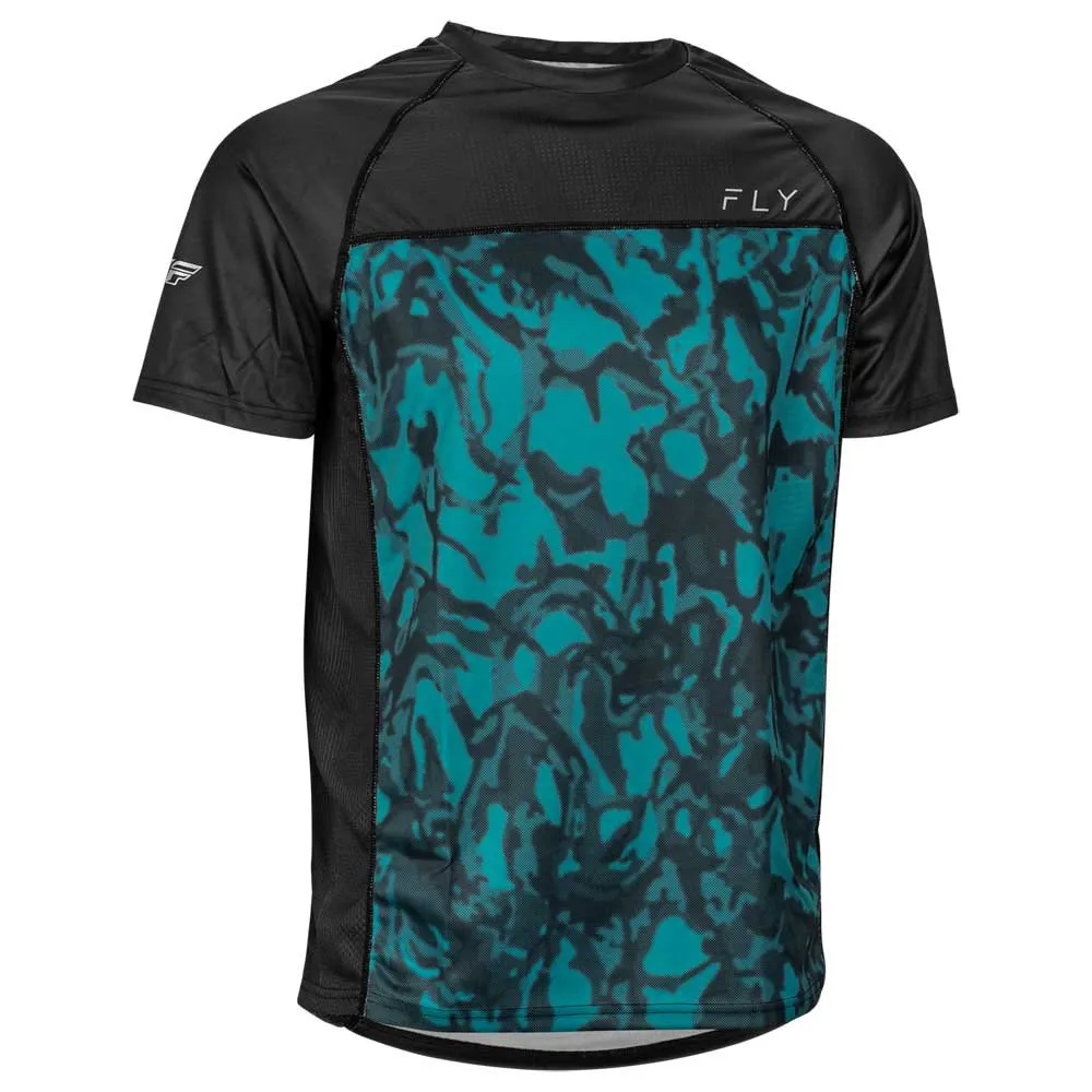 Fly Racing Super D T-shirt Med Korta ärmar Fly Racing Super D T-shirt Med Korta ärmar