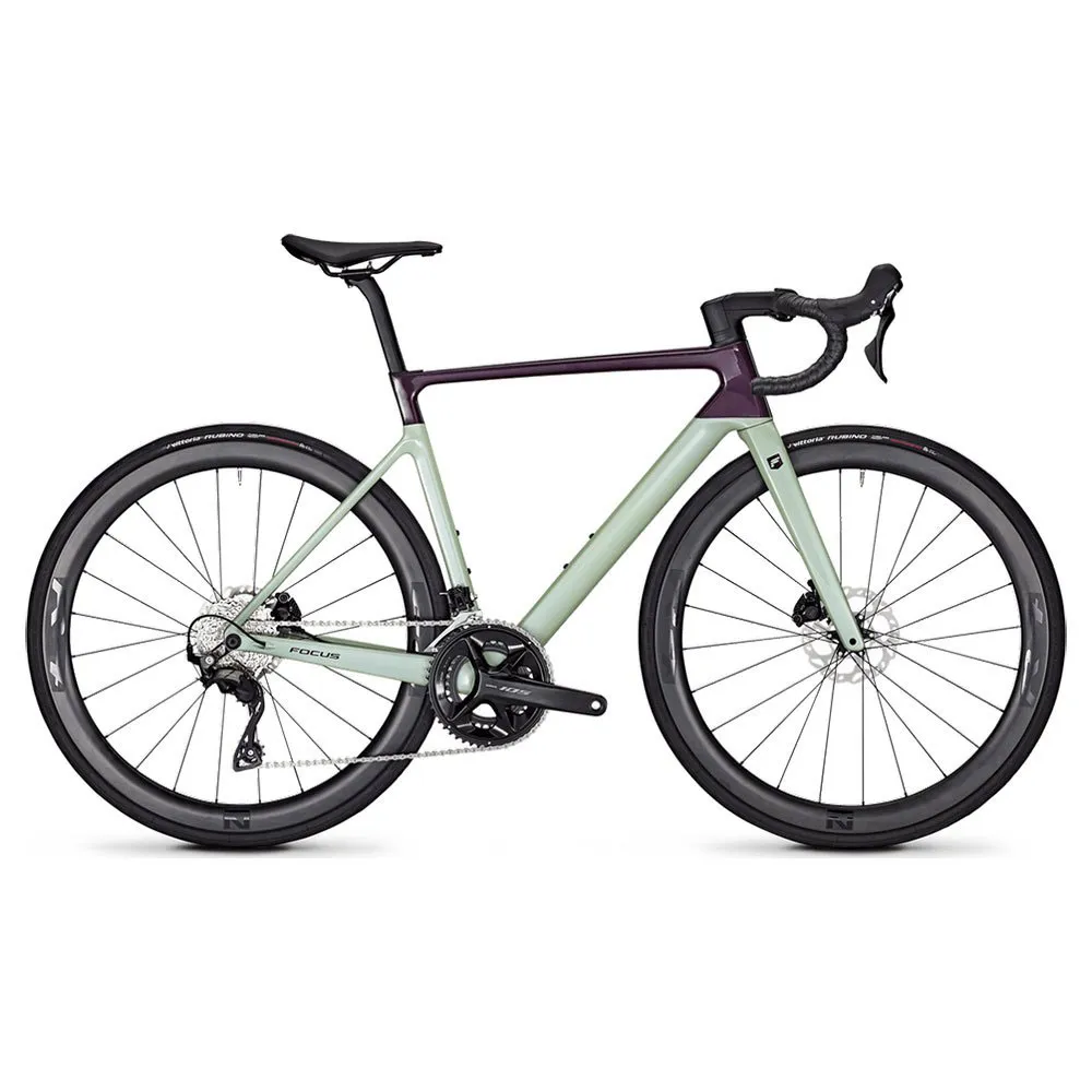 Focus Izalco Max 8.8 R7100 2024 Racercykel, Dark-violet glossy / skygrey glossy