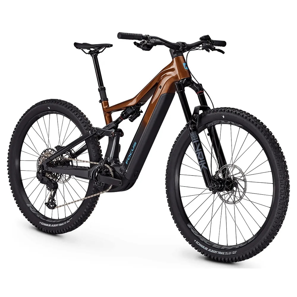 Focus Jam² 6.8 29´´ Eagle 2025 Elcykel Mtb, Goldbrown / diamondblack, M, 600Wh