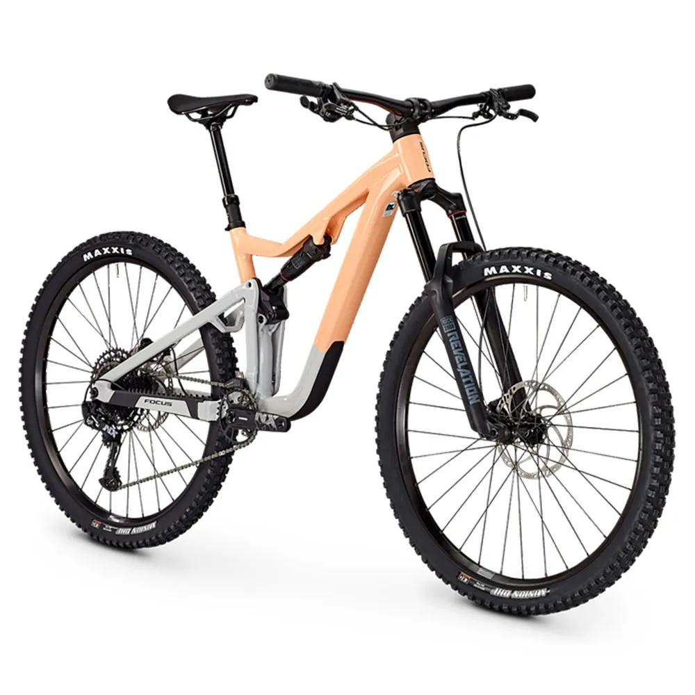 Focus Jam 6.8 29´´ Nx Eagle 2024 Mtb Cykel, Melon glossy / lightgrey glossy, XL