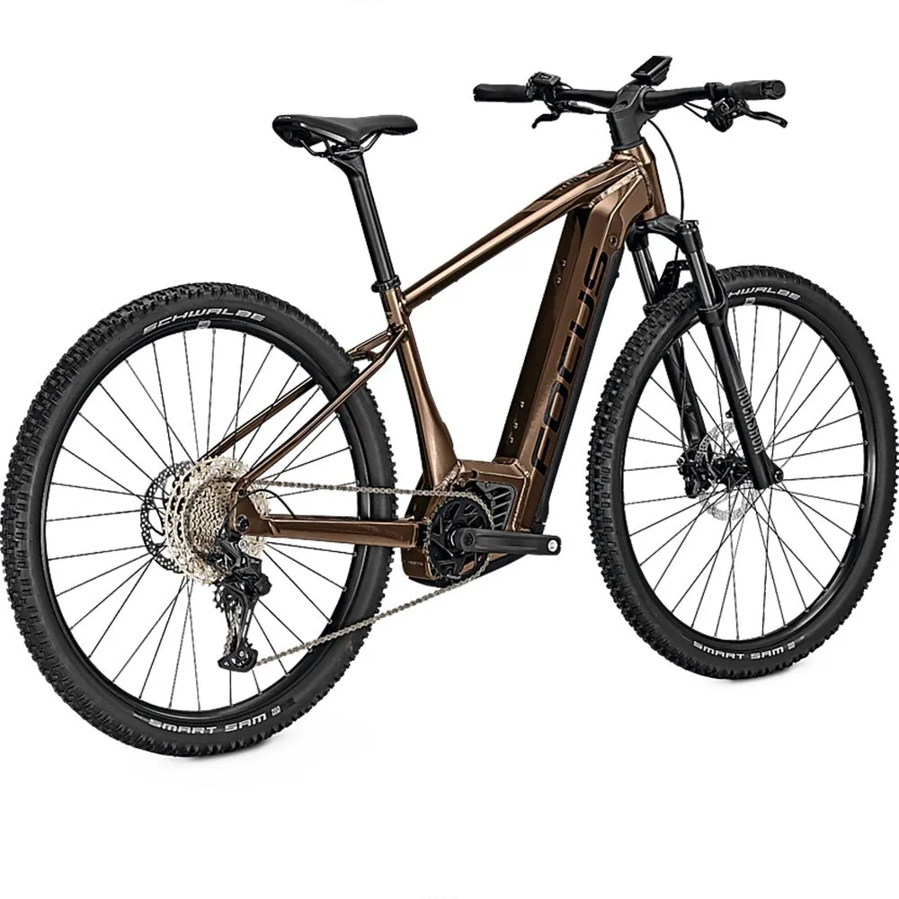 Focus Jarifa² 6.8 27.5´´ Shimano Deore Rd-m5100 2023 Elcykel Mtb, Gold / brown, XS, 625Wh