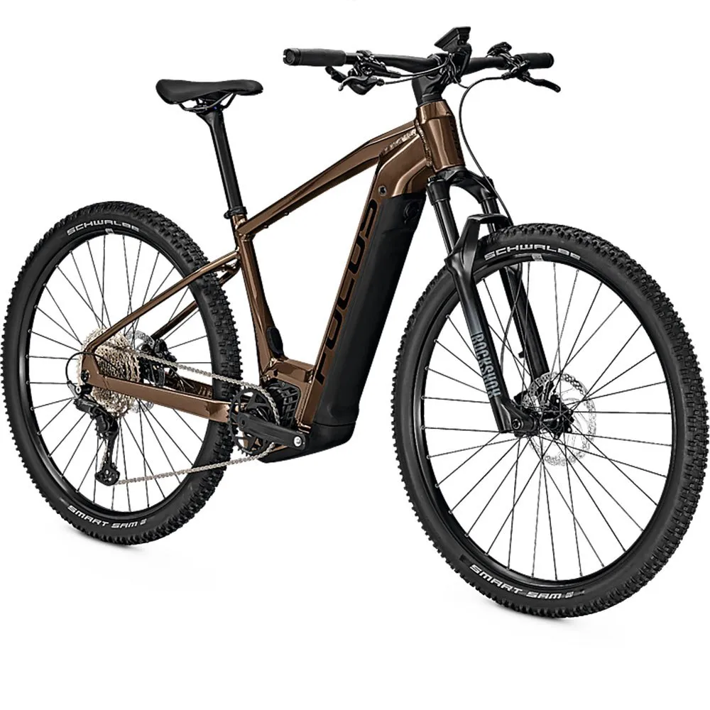 Focus Jarifa² 6.8 27.5´´ Shimano Deore Rd-m5100 2023 Elcykel Mtb, Gold / brown, XS, 625Wh