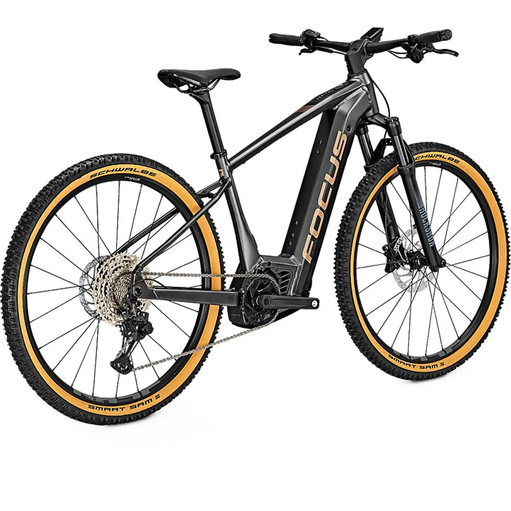 Focus Jarifa² 6.9 27.5´´ Shimano Deore Xt M8100 2023 Elcykel Mtb, Diamond black, XS, 625Wh