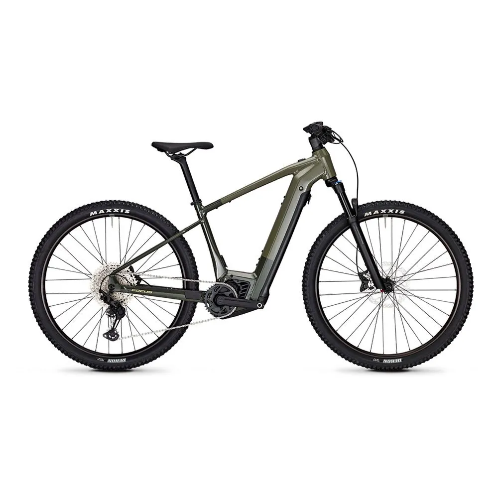 Focus Jarifa² 6.9 27´´ Deore M6100 2024 Elcykel, Urbangreen glossy / huntsmangreen glossy, XS, 625Wh