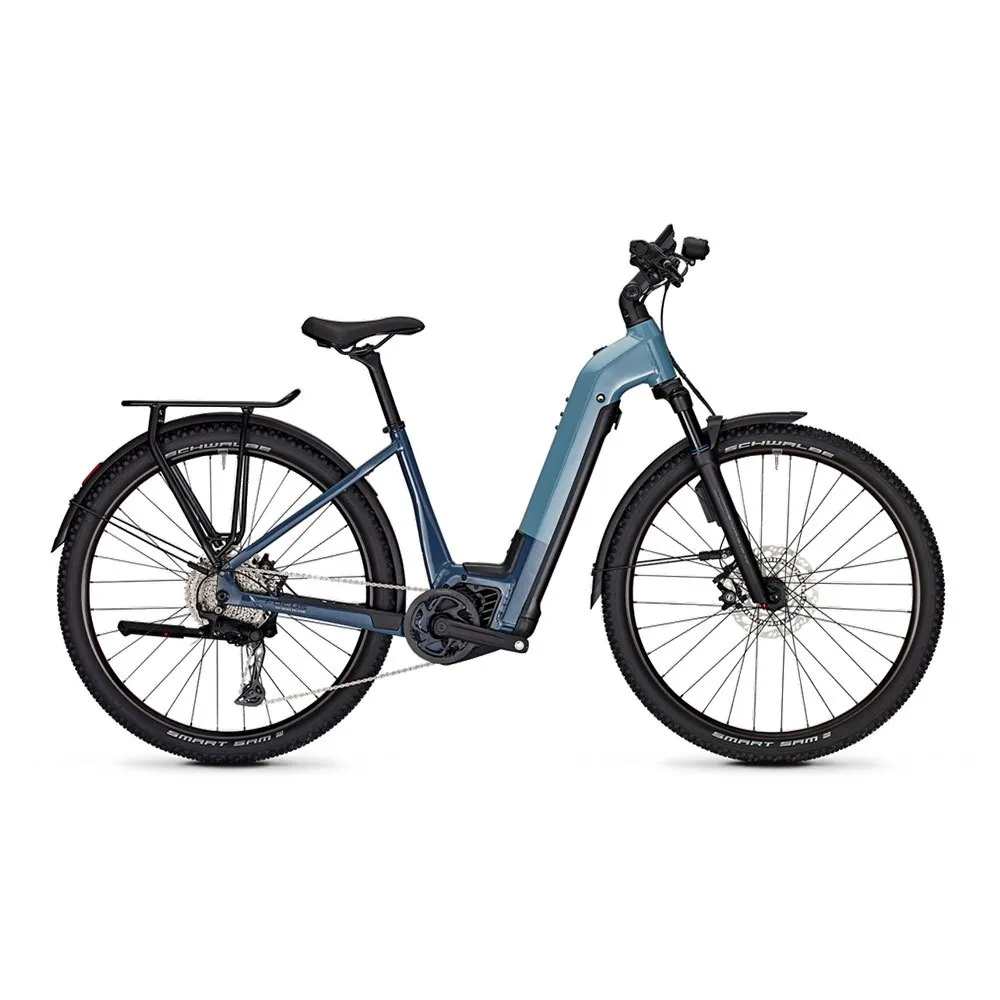 Focus Planet² 6.9 Abs Wave 29´´ Cues 2024 Elcykel, Heritageblue glossy / stoneblue glossy, S, 625Wh Focus Planet² 6.9 Abs Wave 29´´ Cues 2024 Elcykel, Heritageblue glossy / stoneblue glossy, S, 625Wh