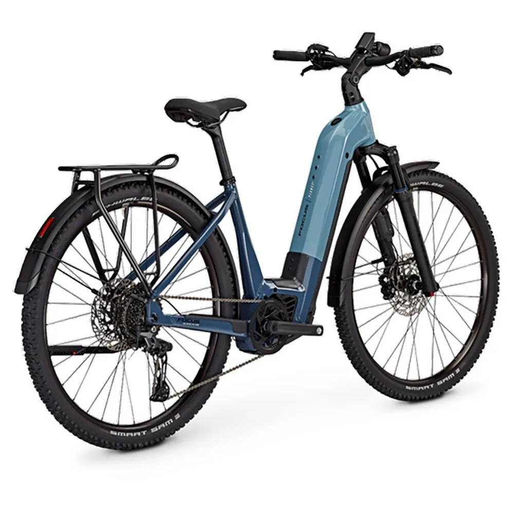 Focus Planet² 6.9 Abs Wave 29´´ Cues 2024 Elcykel, Heritageblue glossy / stoneblue glossy, S, 625Wh Focus Planet² 6.9 Abs Wave 29´´ Cues 2024 Elcykel, Heritageblue glossy / stoneblue glossy, S, 625Wh