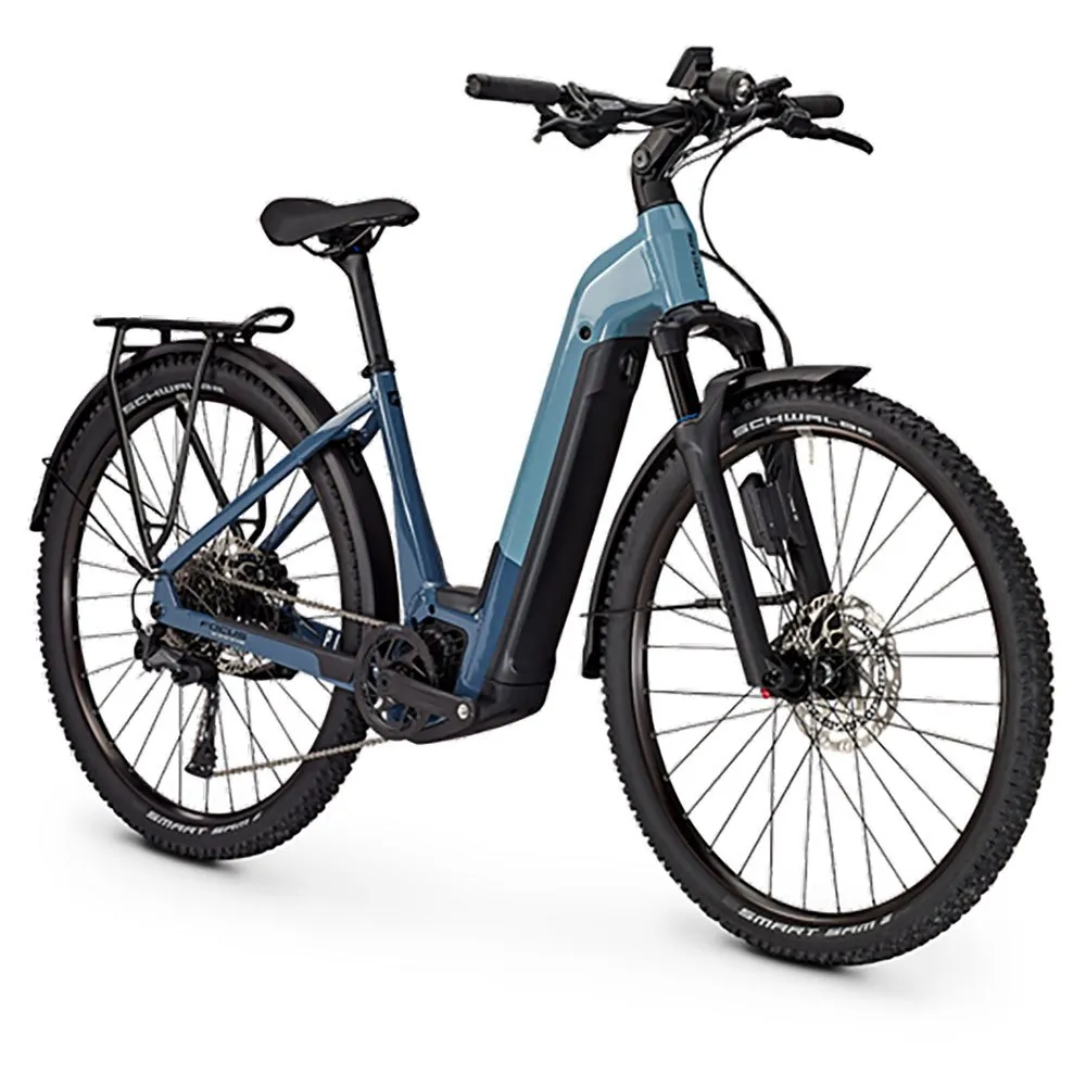 Focus Planet² 6.9 Abs Wave 29´´ Cues 2024 Elcykel, Heritageblue glossy / stoneblue glossy, S, 625Wh Focus Planet² 6.9 Abs Wave 29´´ Cues 2024 Elcykel, Heritageblue glossy / stoneblue glossy, S, 625Wh