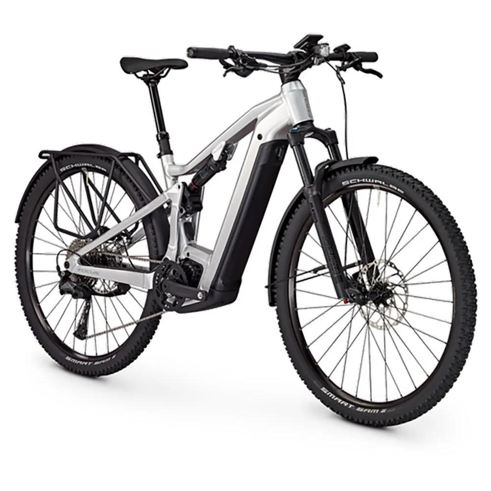 Focus Thron² 6.7 Eqp 29´´ Cues 2024 Elcykel Mtb, Nepalsilver glossy, S, 625Wh