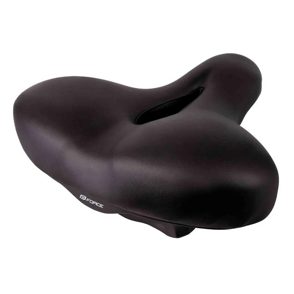 Force Baxter Plus Tourist Cykelsadel, Black, One Size
