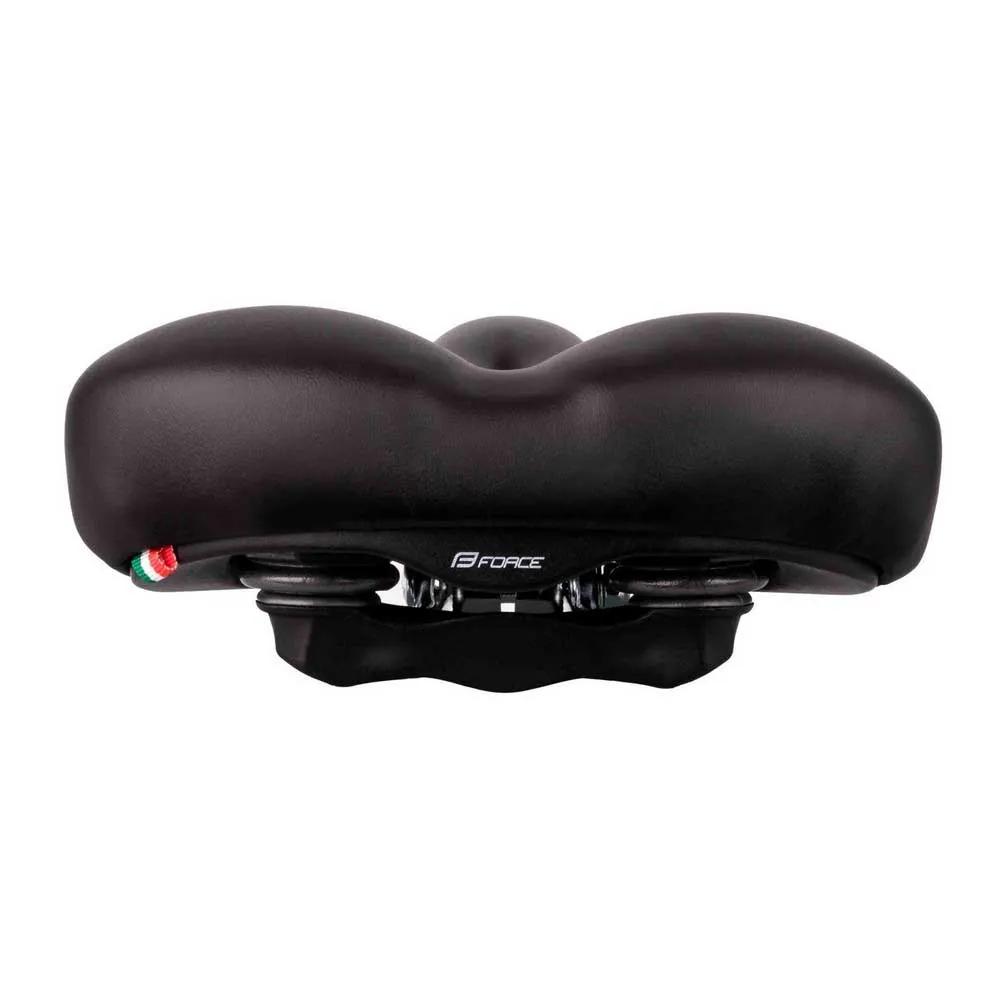 Force Baxter Plus Tourist Cykelsadel, Black, One Size