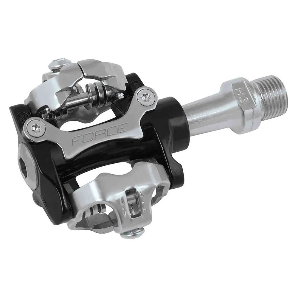 Force Click Sealed Cykelpedaler, Silver, One Size