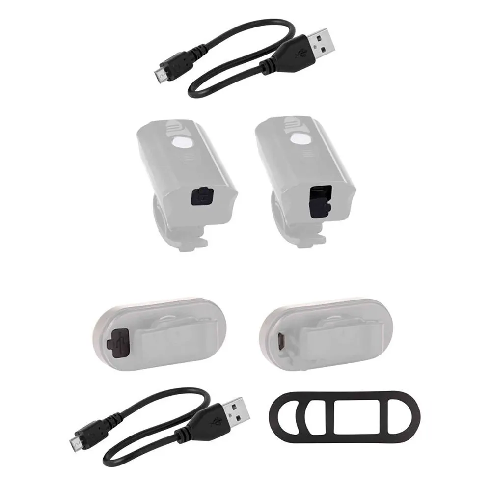 Force Diver / Arc Cykellampset, Black, 900/40 Lumens