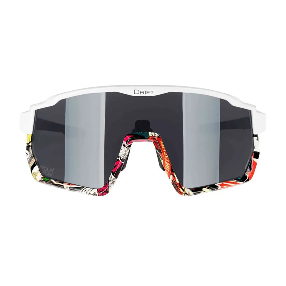 Force Drift Polariserade Solglasögon, White / vivid, Black/CAT3