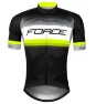 Force Drive high-end jersey, Grå/neon/svart, S