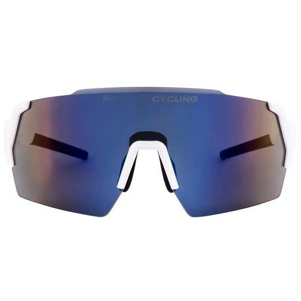 Force Electra Solglasögon, White, Blue Mirror/CAT3 Force Electra Solglasögon, White, Blue Mirror/CAT3