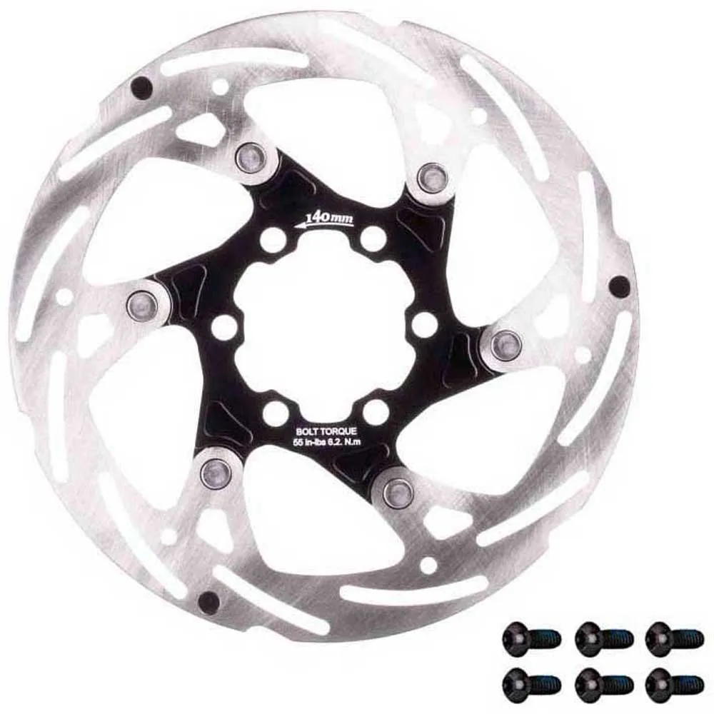 Force Floating 6b Bromsskiva, Silver, 140mm