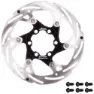 Force Floating 6b Bromsskiva, Silver, 140mm