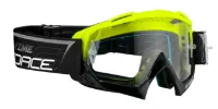 Force Grime Downhill Glasögon Klar Lins Svart/Neon Force Grime Downhill Glasögon Klar Lins Svart/Neon
