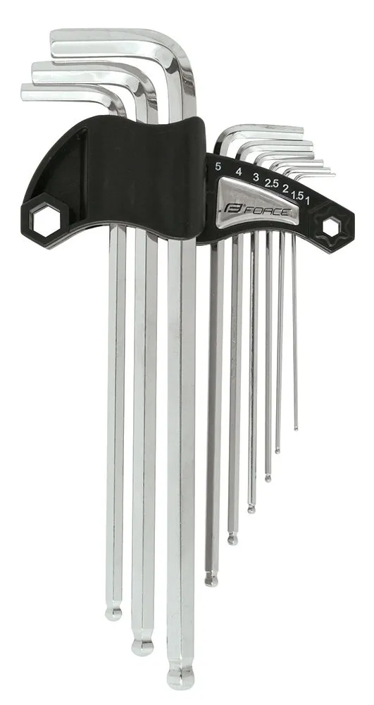 Force insex nyckel set med 9 nycklar Force insex nyckel set med 9 nycklar