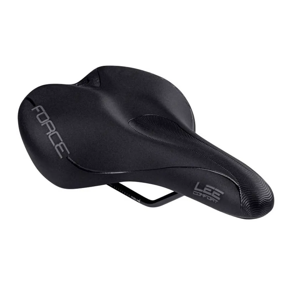 Force Lee Confort Sport Cykelsadel, Black, 170mm
