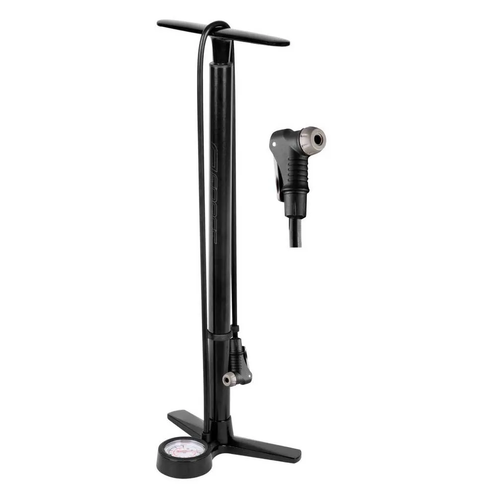 Force Magna 2.0 11 Bar Cykelpump, Black, One Size Force Magna 2.0 11 Bar Cykelpump, Black, One Size