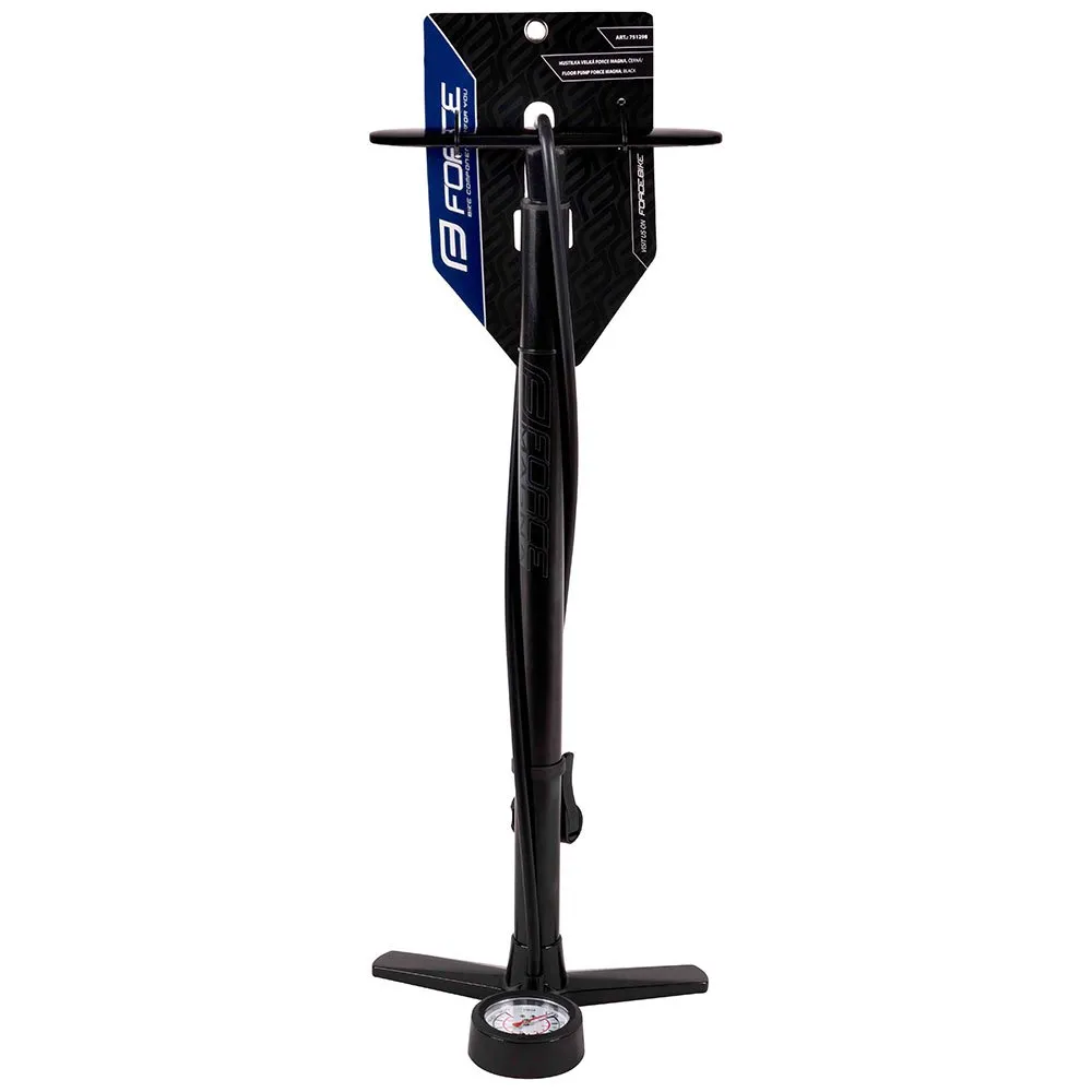 Force Magna Cykelpump, Black, 160psi