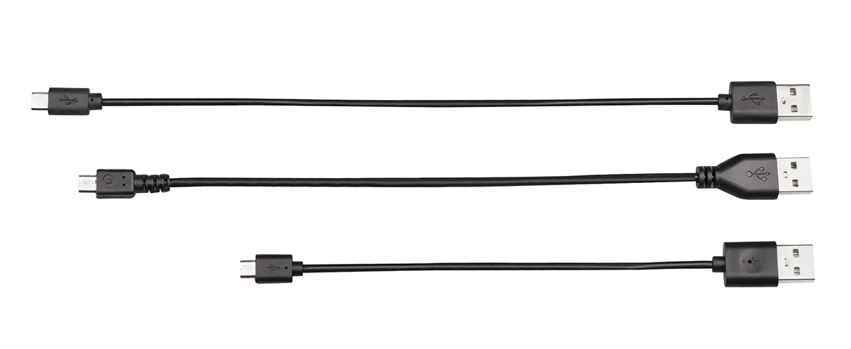 Force Micro USB Kabler paket med 3 st. Force Micro USB Kabler paket med 3 st.