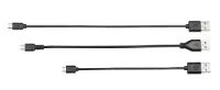 Force Micro USB Kabler paket med 3 st. Force Micro USB Kabler paket med 3 st.