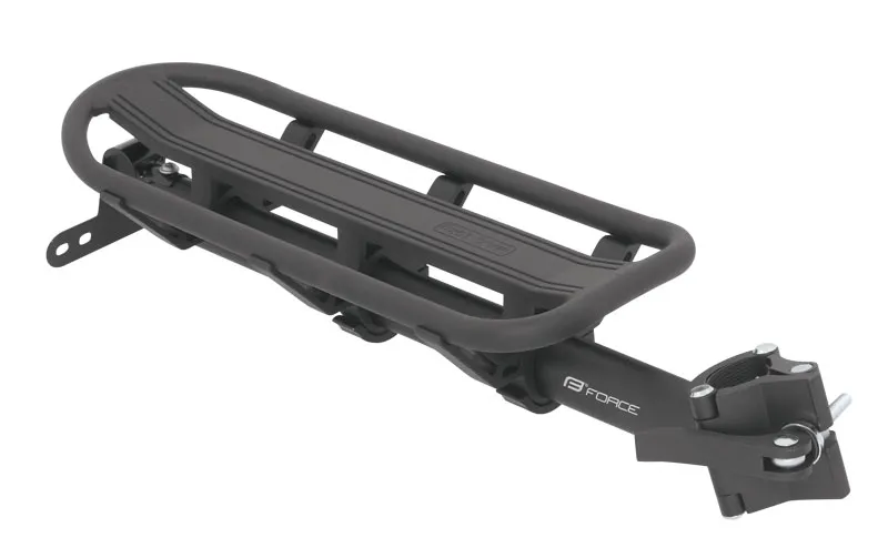Force Pakethållare till sadelstolpe 25,0-31,6 mm Aluminium Force Pakethållare till sadelstolpe 25,0-31,6 mm Aluminium