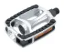 Force pedaler aluminium med kullager, Svart/Silver