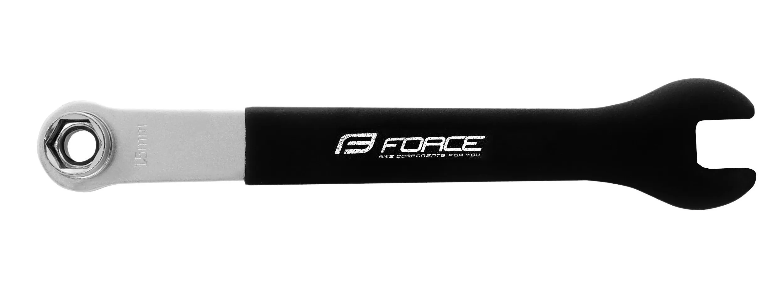 Force pedalnyckel med 14/15 topp och 15 fastnyckel Force pedalnyckel med 14/15 topp och 15 fastnyckel