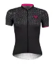 Force Points Cykeltröja svart/lila till kvinnor, Lila/Svart, XS