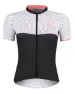 Force Points Cykeltröja svart/vit till kvinnor, Vit/svart, XS