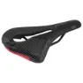 Force Rik Hole+ Cykelsadel, Black, 140mm