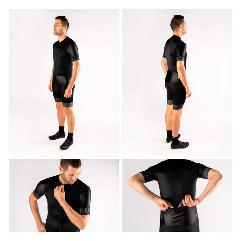 Force Shine Korta ärmar Cykeltröja, Black, L Force Shine Korta ärmar Cykeltröja, Black, L