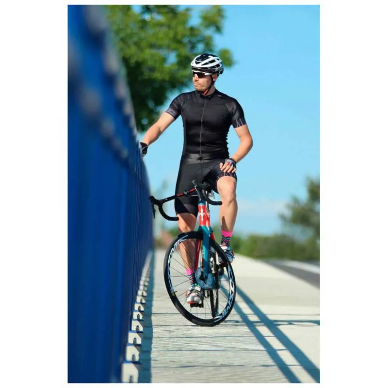 Force Shine Korta ärmar Cykeltröja, Black, L Force Shine Korta ärmar Cykeltröja, Black, L
