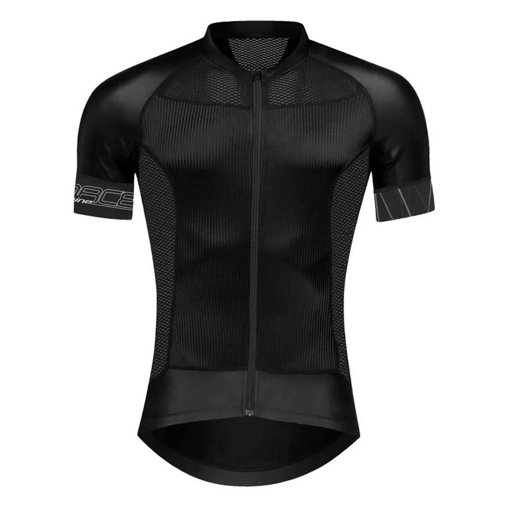 Force Shine Korta ärmar Cykeltröja, Black, L Force Shine Korta ärmar Cykeltröja, Black, L