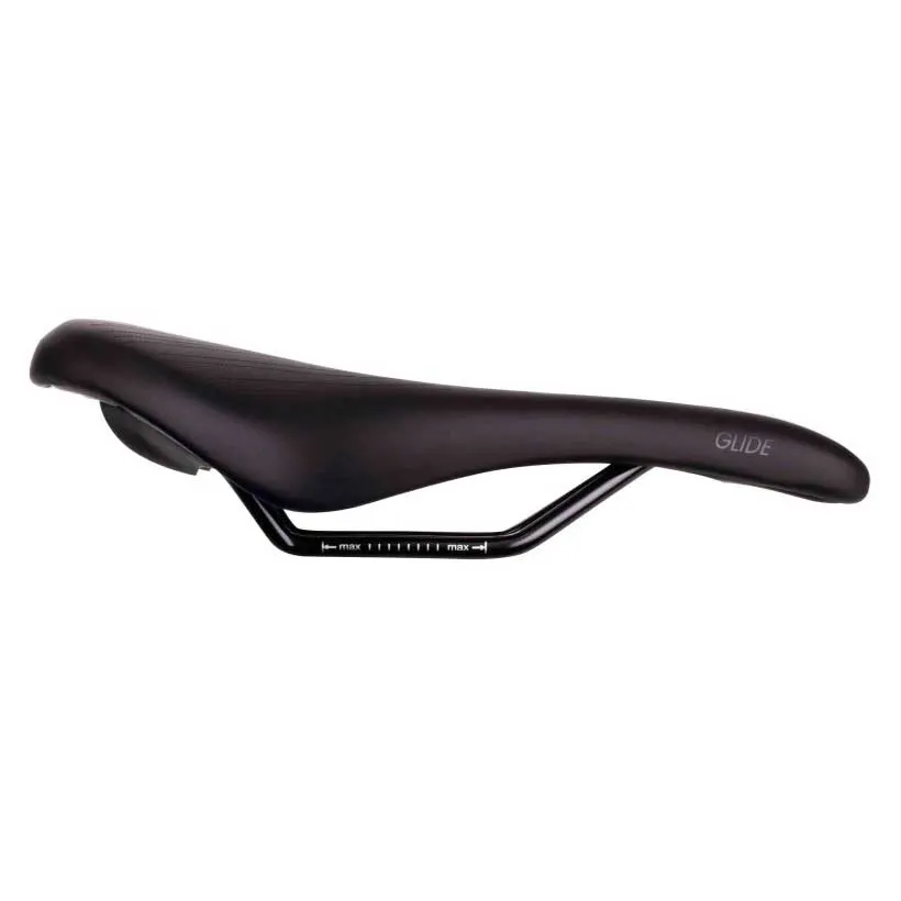Force Sport Glide Cykelsadel, Black, One Size
