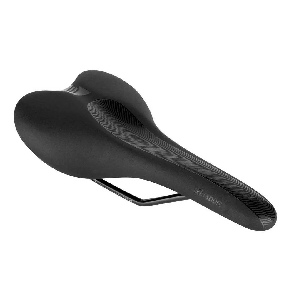 Force Sport Lee Cykelsadel, Black, One Size